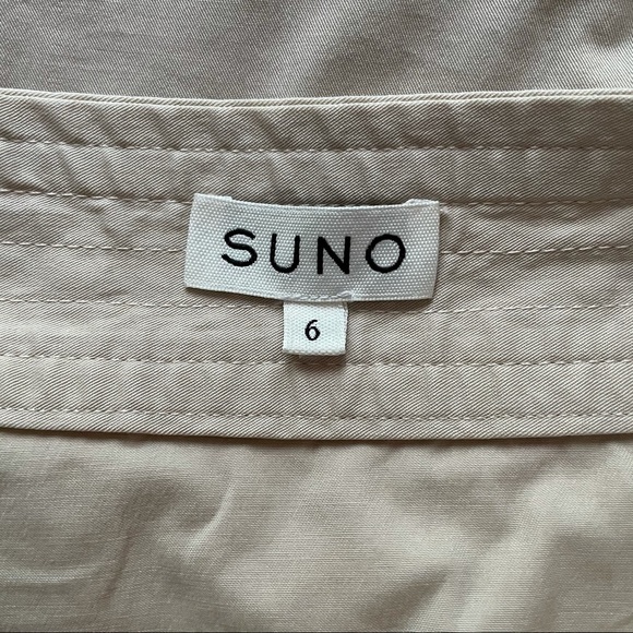 Suno Layered Skirt Tan Size 6 - Picture 8 of 10